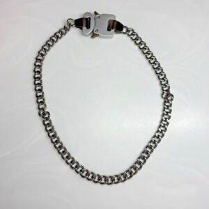 1017 ALYX 9SM 18-1183 Rollercoaster Buckle Necklace Neck Chain Link 20.5 in